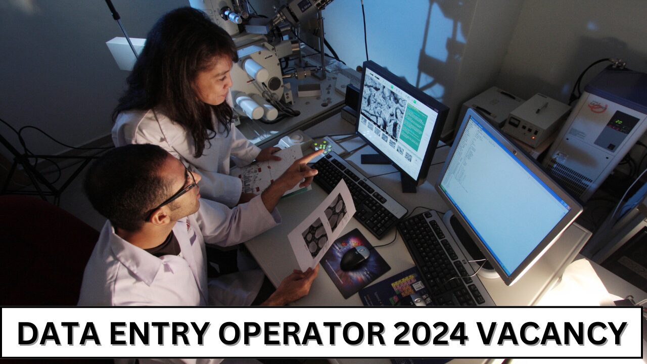 Data Entry Operator 2024 Vacancy