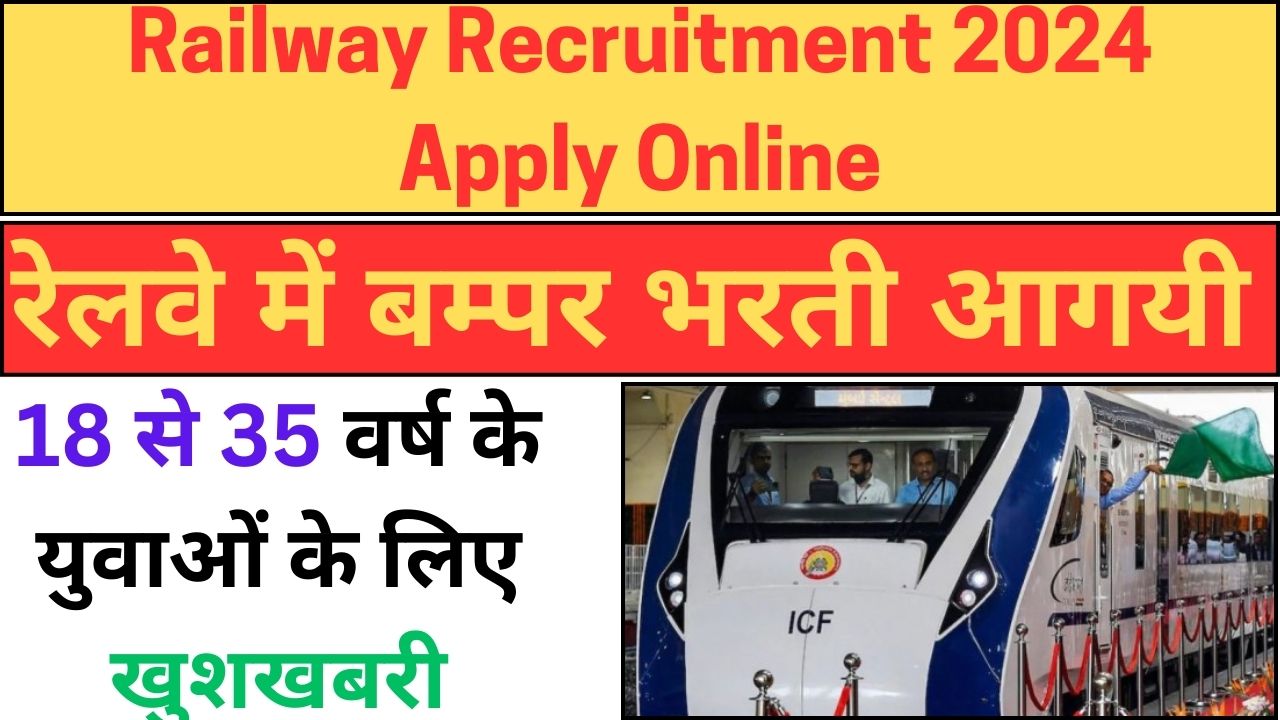 Railway Recruitment 2024 Apply Online