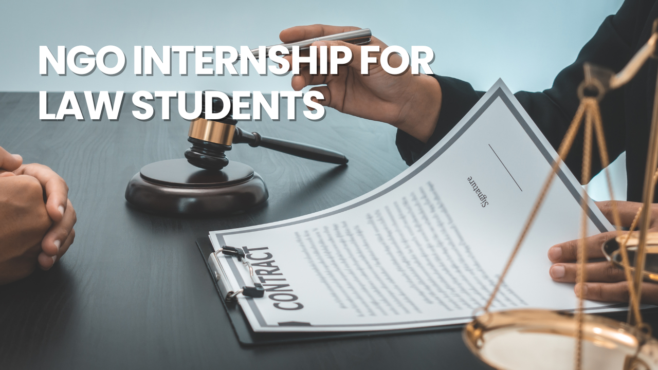 NGO Internships for Law Students