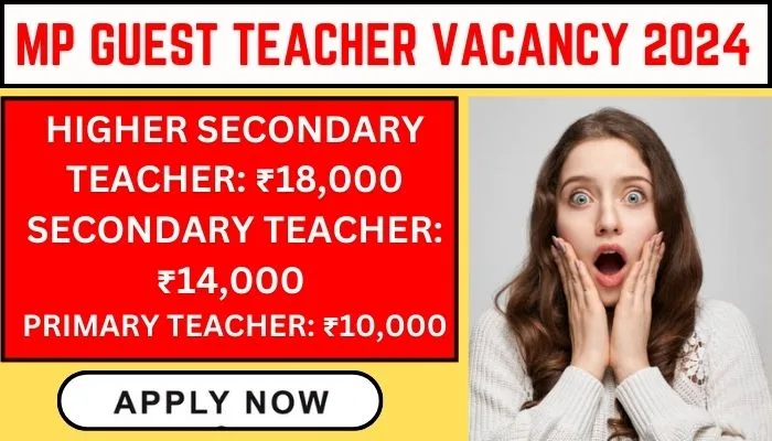 MP Guest Teacher Vacancy 2024