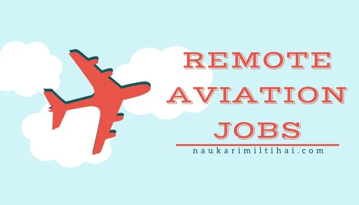 remote aviation jobs